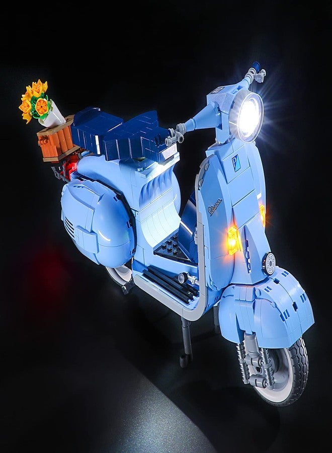 YEABRICKS LED Light Kit for Lego - Creator Vespa 125 Building Blocks Model, LED Light Set Compatible with 10298(Lego Set NOT Included) - Image 2